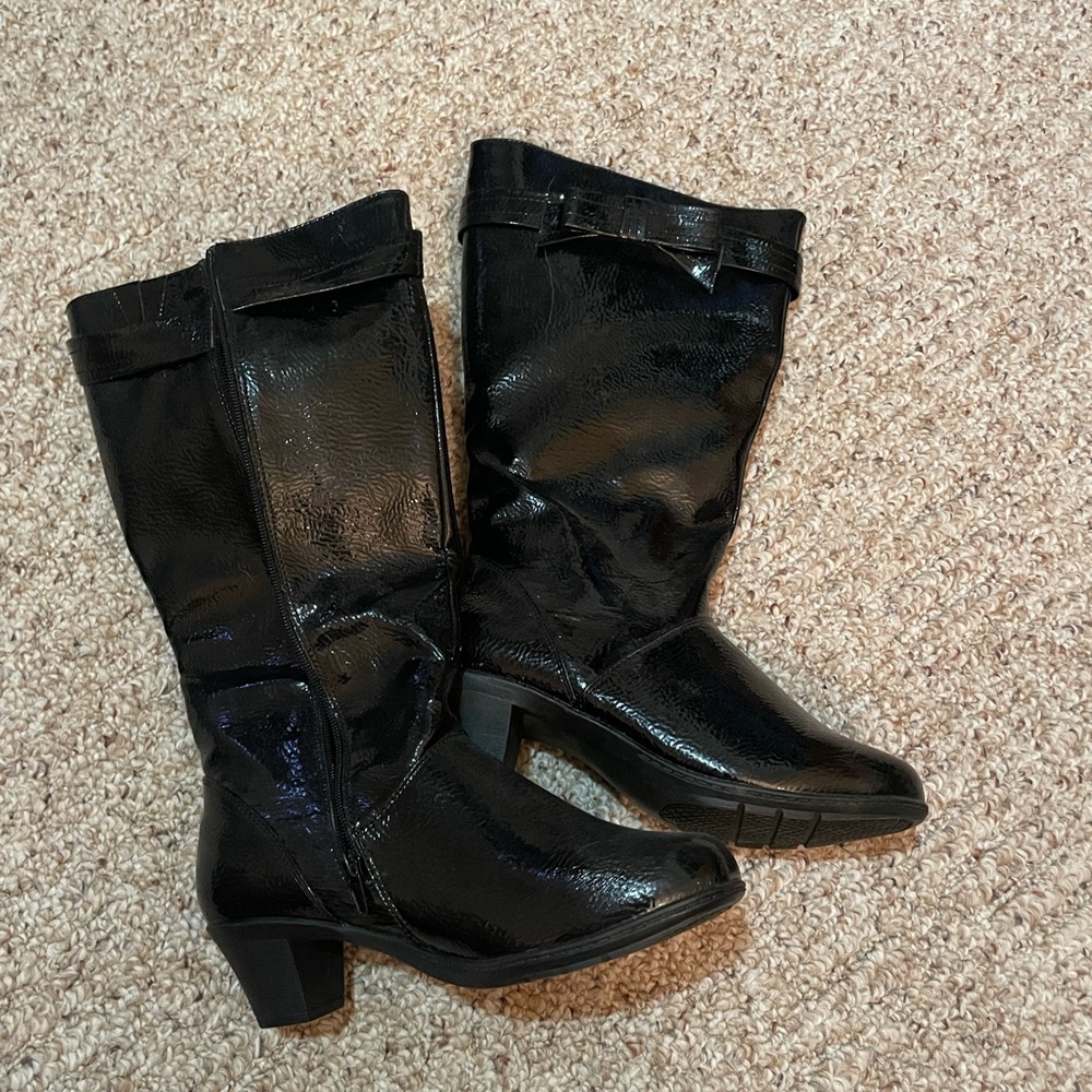 Comfort view long boots